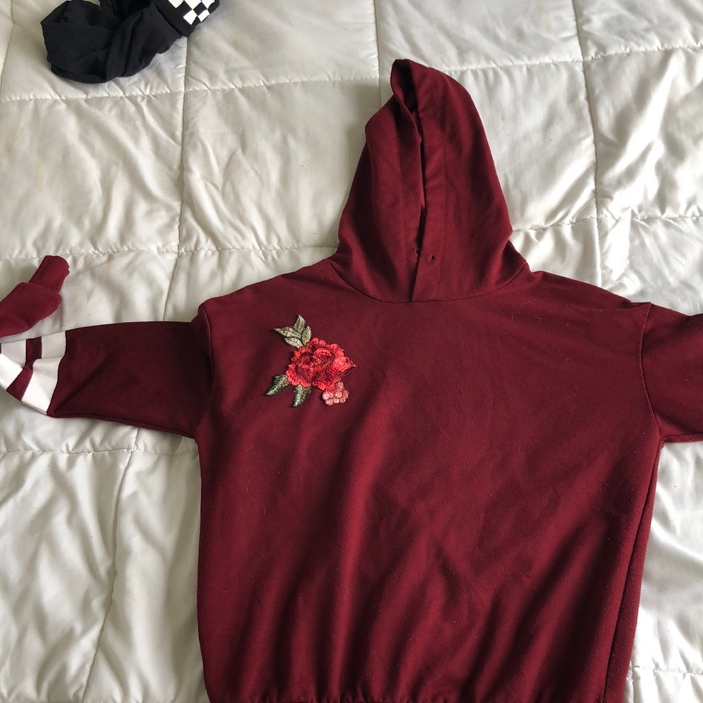 Rose hoodie